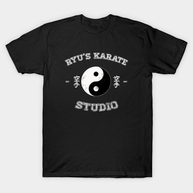 Ryu's Karate Studio T-Shirt by tombst0ne